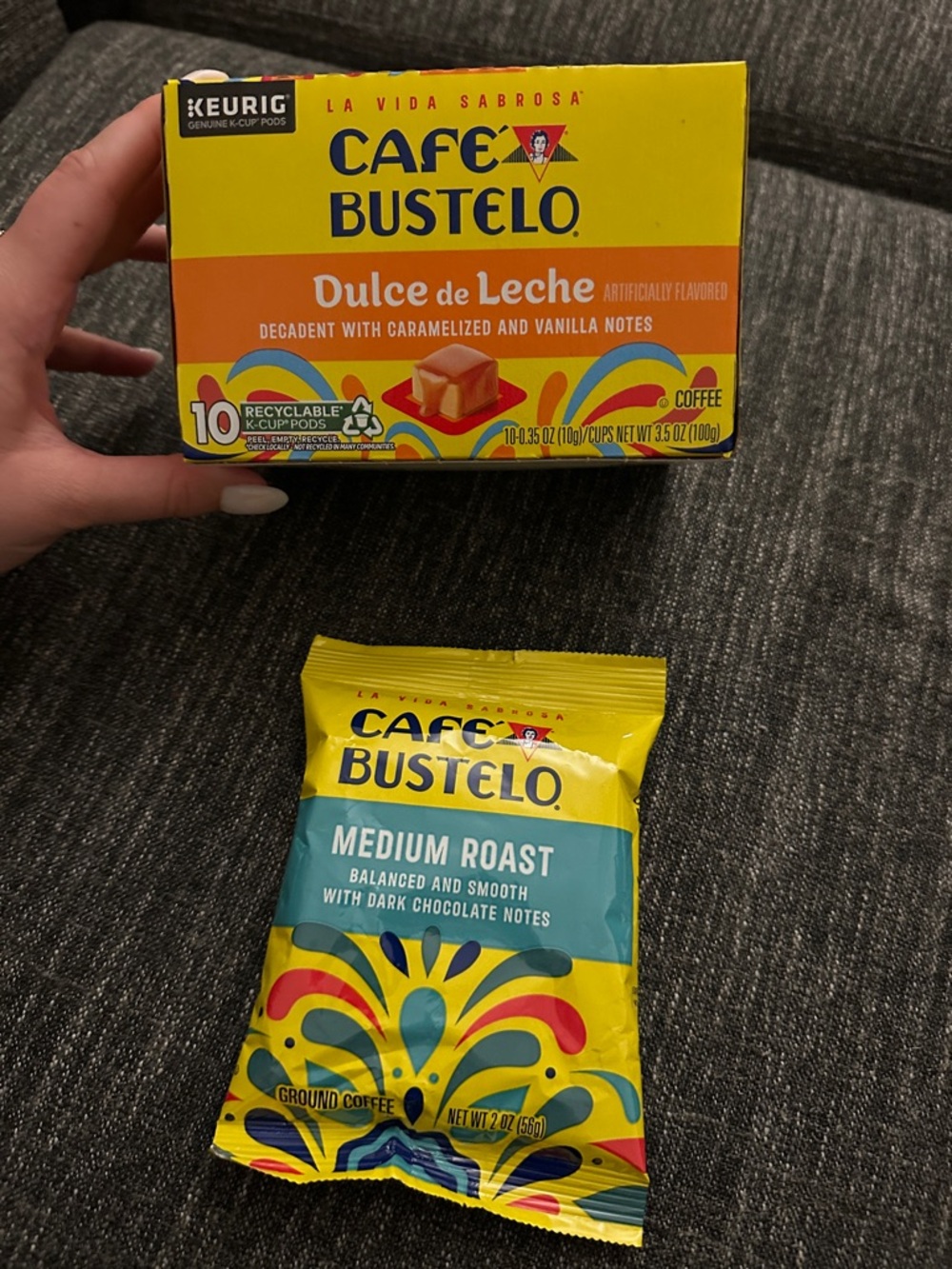 Dulce de Leche & Medium Roast Coffee - Yellow